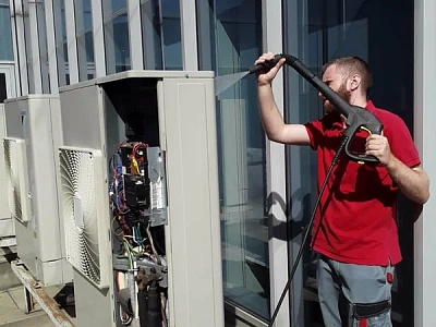 мойка наружных блоков кондиционеров
