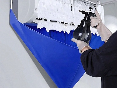 Глубокая чистка внутреннего блока