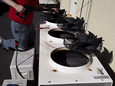 мойка КБ (конденсаторный блок)